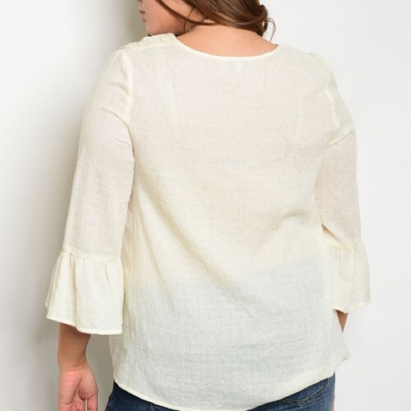 🍁🍁🍁NWT Plus Size Blouse - Picture 2 of 2